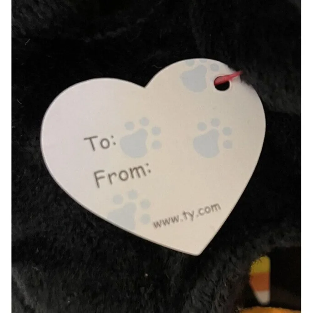 TY‎ Bow Wow Beanies - BAT - New MWMTs Dog Toy with display card
